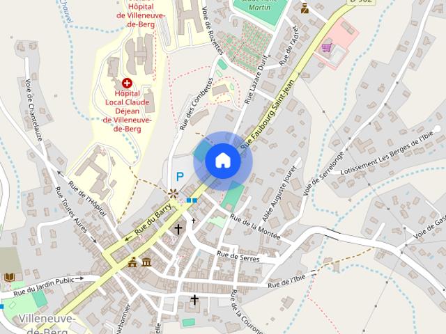 Appartement location à Largentière, Villeneuve-de-berg