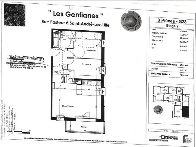 Appartement location à Lille, Saint-andré-lez-lille