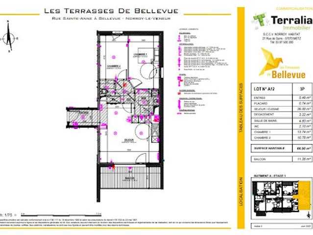 Appartement location à Metz, Woippy