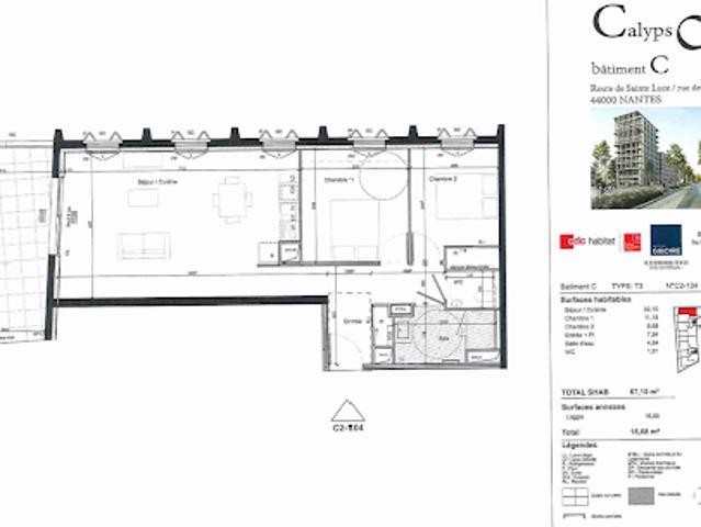 Appartement location à Le Landreau, Nantes
