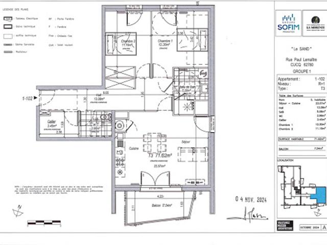 Appartement location à Montreuil-sur-Mer, Cucq