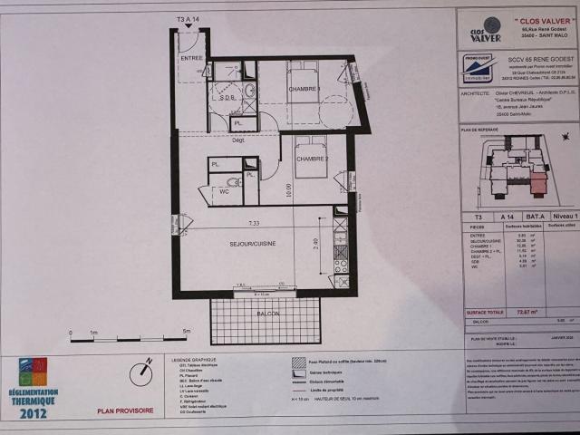 Appartement location à France métropolitaine, Saint-malo