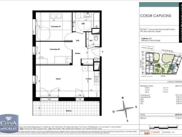 Appartement location à Angers