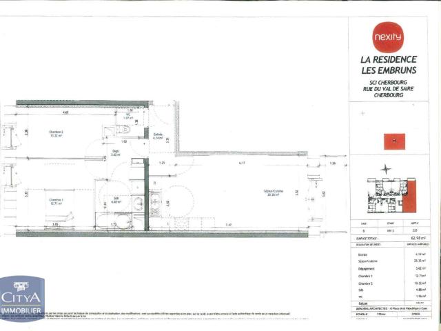 Appartement location à Cherbourg