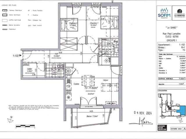 Appartement location à Montreuil-sur-Mer, Cucq
