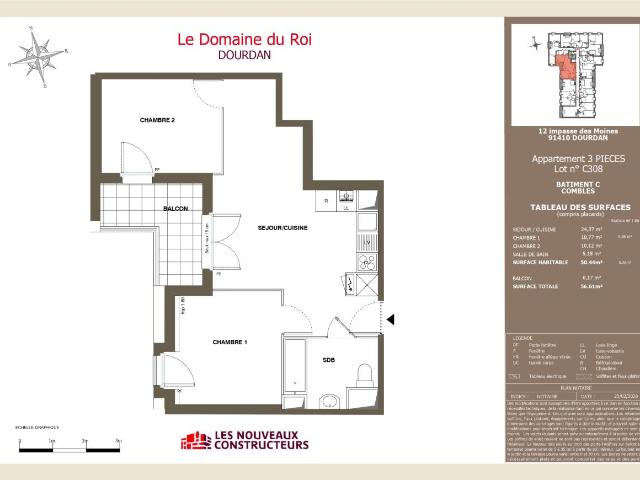 Appartement location à Étampes, Dourdan