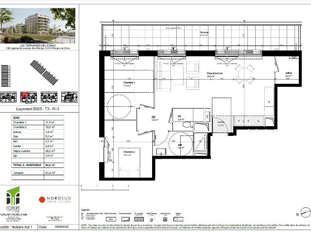 Appartement location à Caen, Fleury-sur-orne