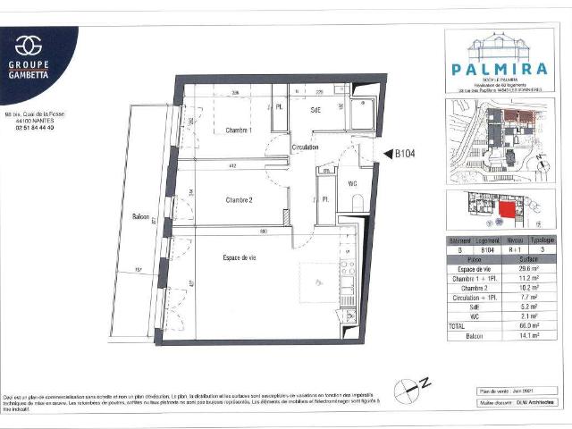 Appartement location à Nantes, Les Sorinières