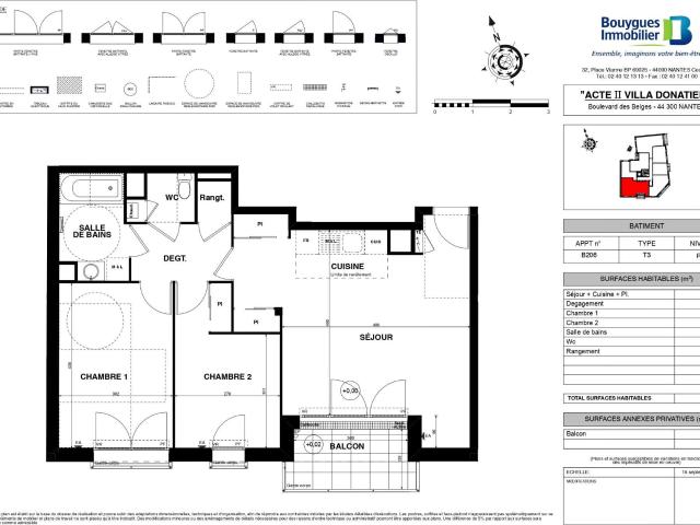 Appartement location à Nantes