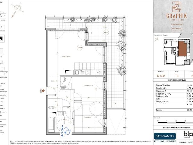 Appartement location à Nantes