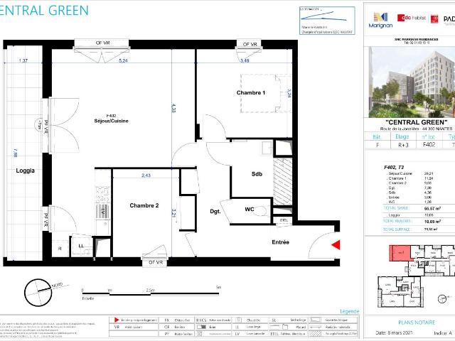 Appartement location à Nantes
