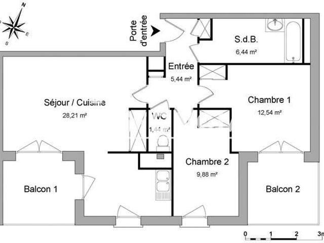 Appartement location à Nantes