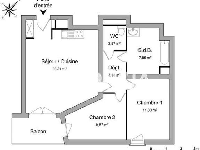 Appartement location à Nantes