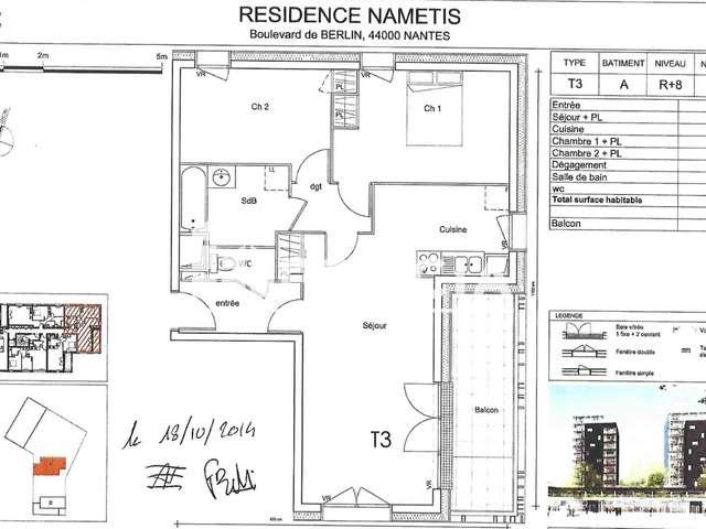 Appartement location à Nantes