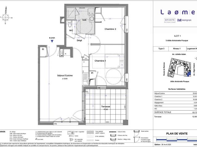 Appartement location à Nantes