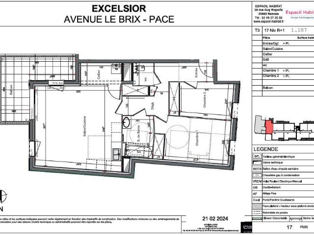 Appartement location à Louzillais, Pacé