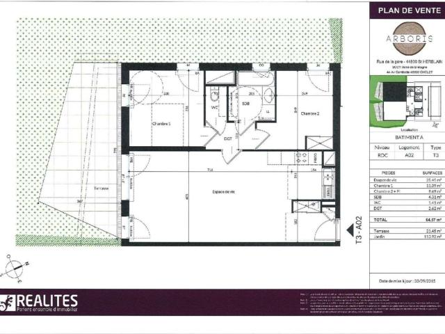 Appartement location à Nantes, Saint-herblain