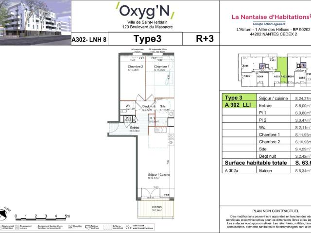 Appartement location à Nantes, Saint-herblain