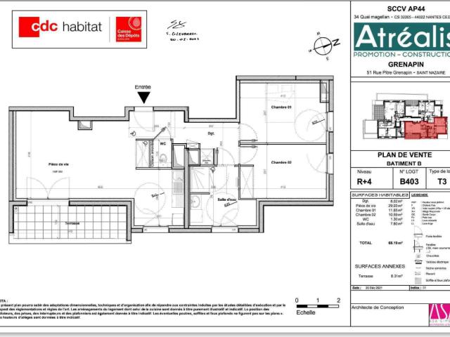 Appartement location à Saint-Nazaire, Saint-nazaire