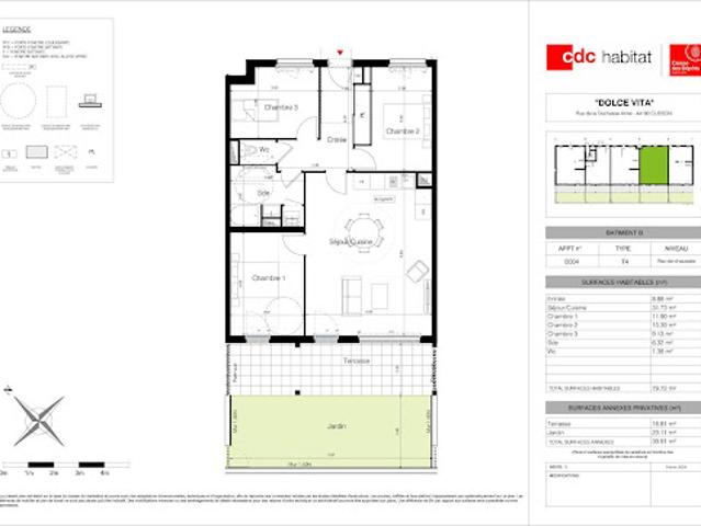Appartement location à Nantes, Gétigné