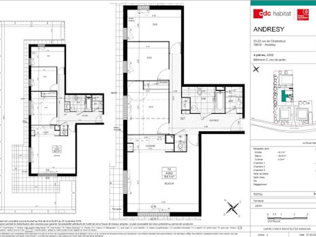 Appartement location à Saint-Germain-en-Laye, Andrésy