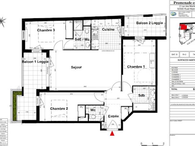 Appartement location à Nanterre, Rueil-malmaison