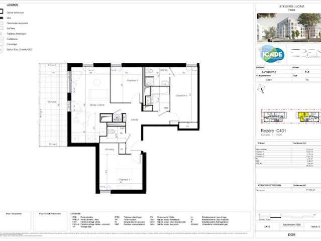 Appartement location à Les Allumettes, Trélazé