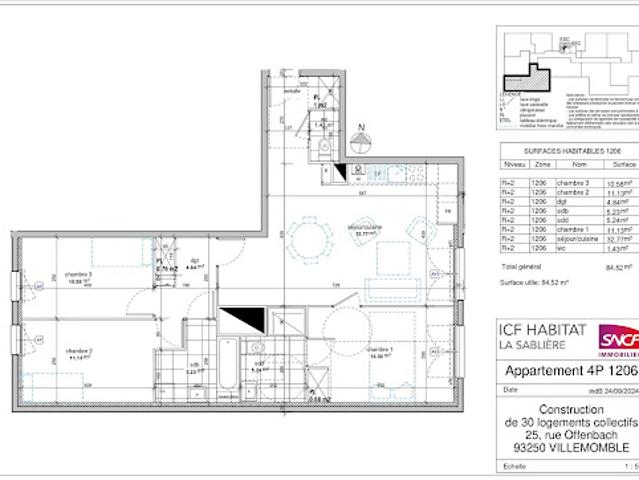 Appartement location à Le Raincy, Villemomble