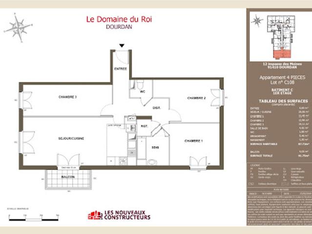 Appartement location à Étampes, Dourdan