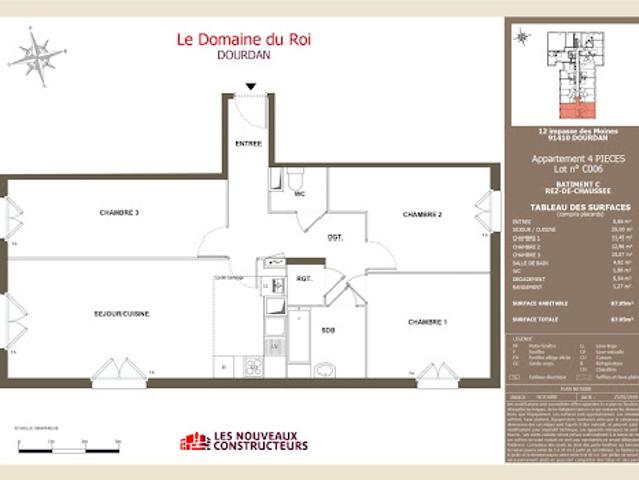 Appartement location à Étampes, Dourdan