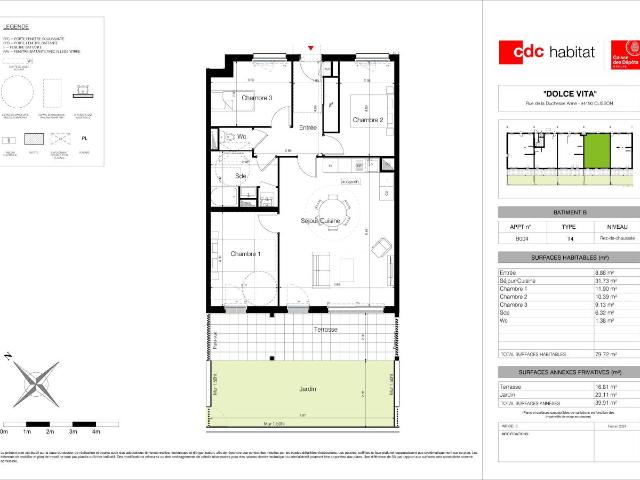 Appartement location à Nantes, Clisson
