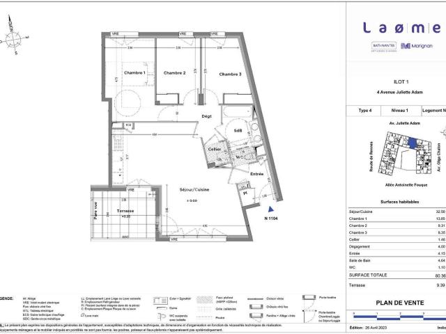 Appartement location à Nantes