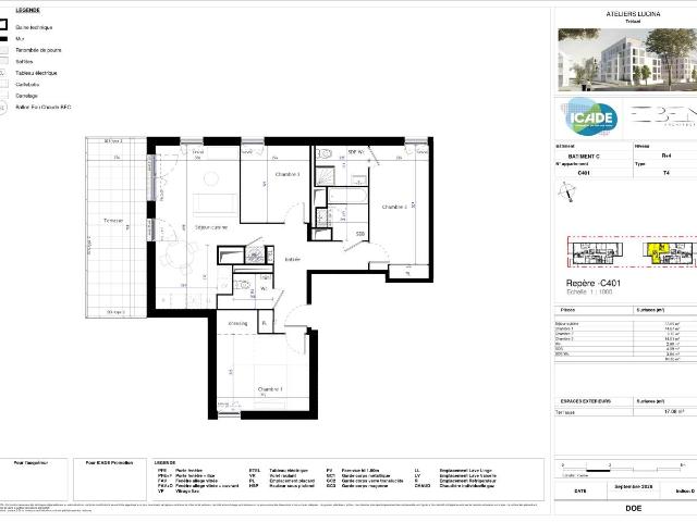 Appartement location à Les Allumettes, Trélazé