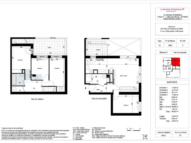 Appartement location à Nantes