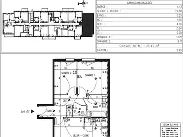Appartement location à Plein Soleil, Notre-Dame-de-Bondeville