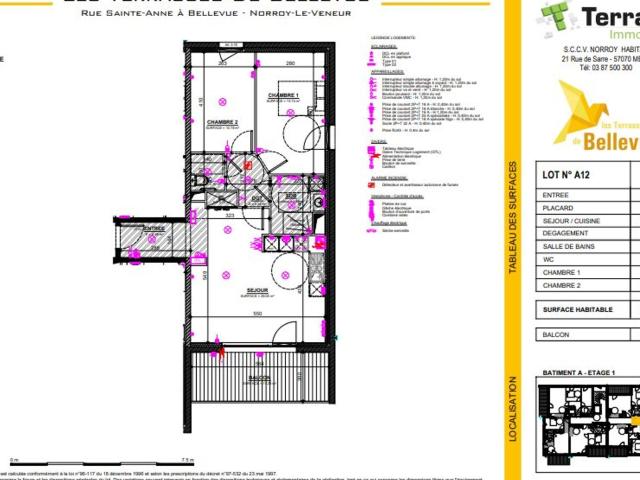 Appartement location à Metz, Norroy-le-veneur