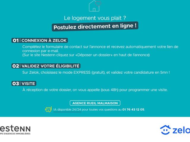 Appartement location à Nanterre, Rueil-malmaison