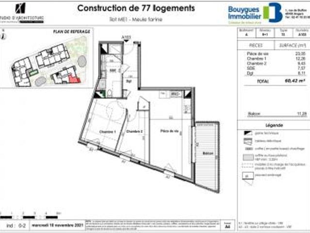 Appartement location à Angers