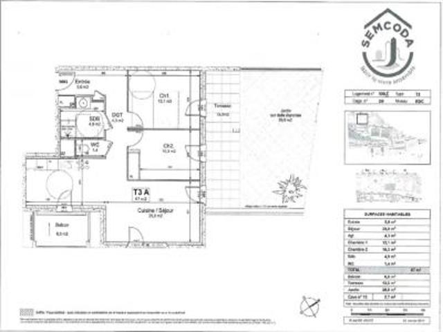 Appartement location à Villefranche-sur-Saône, Rhône