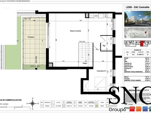 Appartement location à Lens