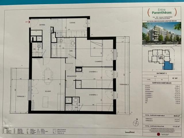 Appartement location à Le Raincy, Les Pavillons-sous-bois