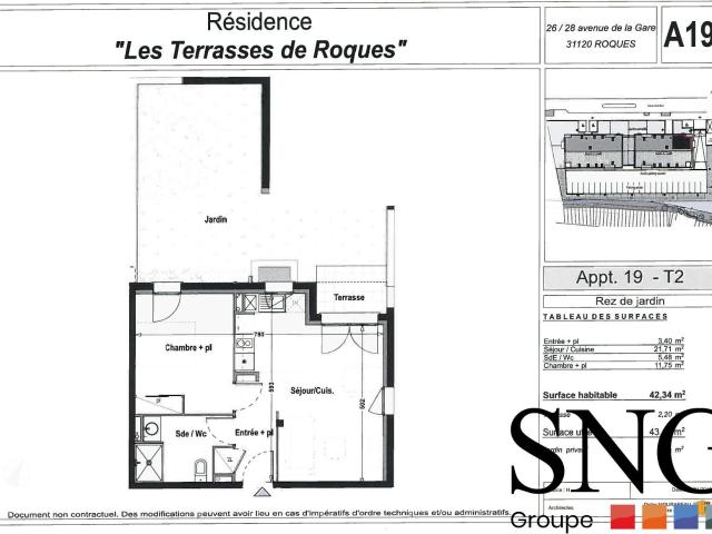 Appartement location à Muret, Portet-sur-garonne