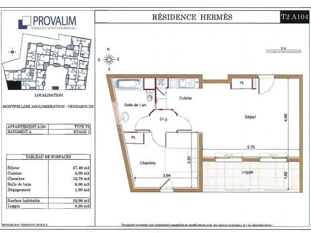 Appartement location à Montpellier, Vendargues
