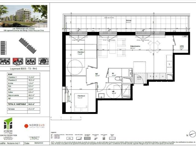 Appartement location à Caen, Fleury-sur-orne