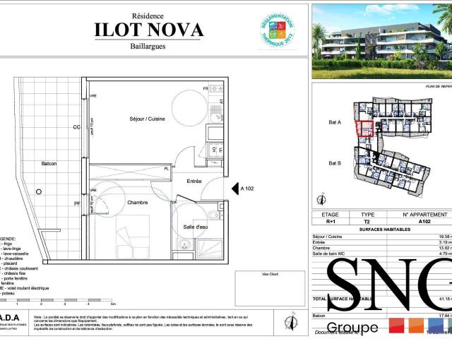 Appartement location à Montpellier, Baillargues