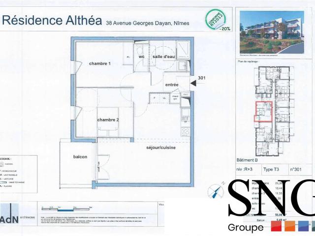 Appartement location à Puech du Teil, Nîmes