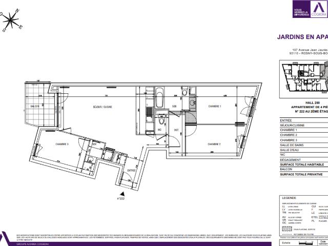 Appartement location à Le Raincy, Rosny-sous-bois
