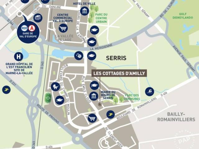 Appartement location à Torcy, Serris