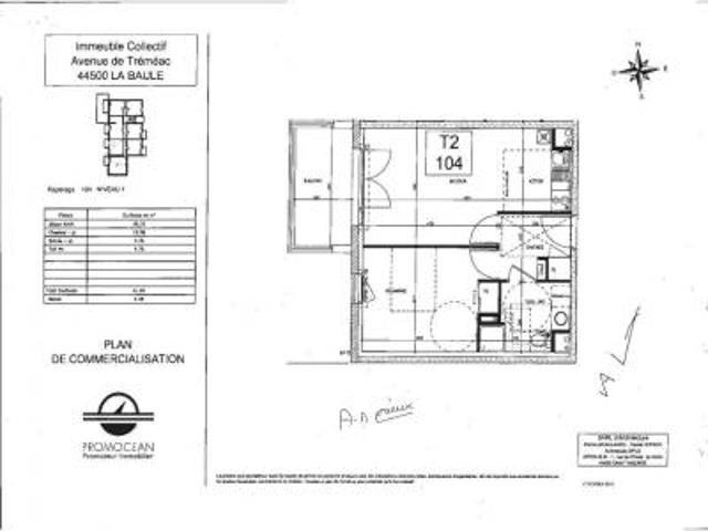 Appartement location à Saint-Nazaire, La Baule-escoublac