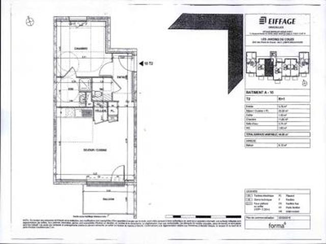 Appartement location à Angers, Beaucouzé